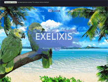 Tablet Screenshot of exelixistravel.gr